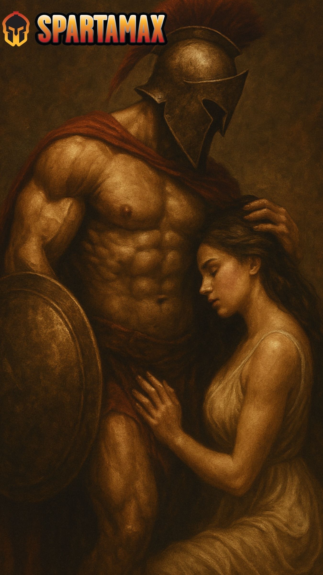 SpartaMax male vitality supplement hero background